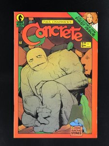 Concrete #1 (1987) VF First Issue Collector's Item From Dark Horse Comics
