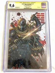 Snake Eyes: Deadgame #1 - CGC 9.6 - IDW 2020 - Jonboy Meyers auto! Virgin!