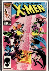 The Uncanny X-Men #208 (1986) X-Men