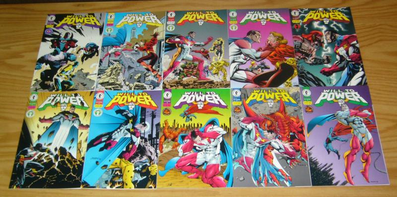 Will To Power #1-12 VF/NM complete series + comics greatest world + poster - set