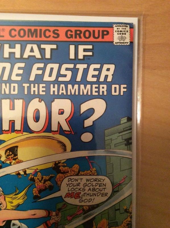 WHAT IF 10, HIGH GRADE - SEE PICS, 1ST APP JANE FOSTER = NEW LADY THOR CONFIRMED