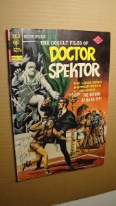 OCCULT FILES OF DOCTOR SPEKTOR 10 *SOLID COPY* VS MUMMY GOLD KEY 1973