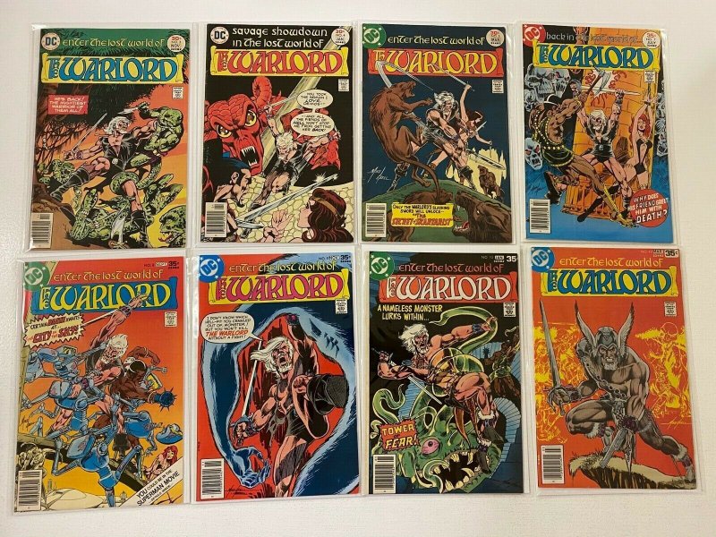 Warlord DC comic lot 50 different from: #3 - 58 avg 7.0 (1976-82)