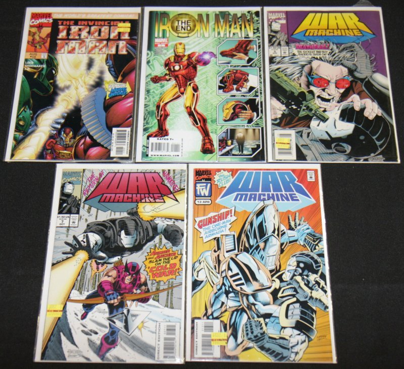 Marvel Bronze-Modern IRON MAN TITLES 31pc Mid-High Grade Comic Lot VF-NM Avenger