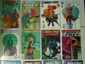 Birds of Prey lot from:#2-115 + Specials, 81 Different, 8.0 VF (1999-2006)