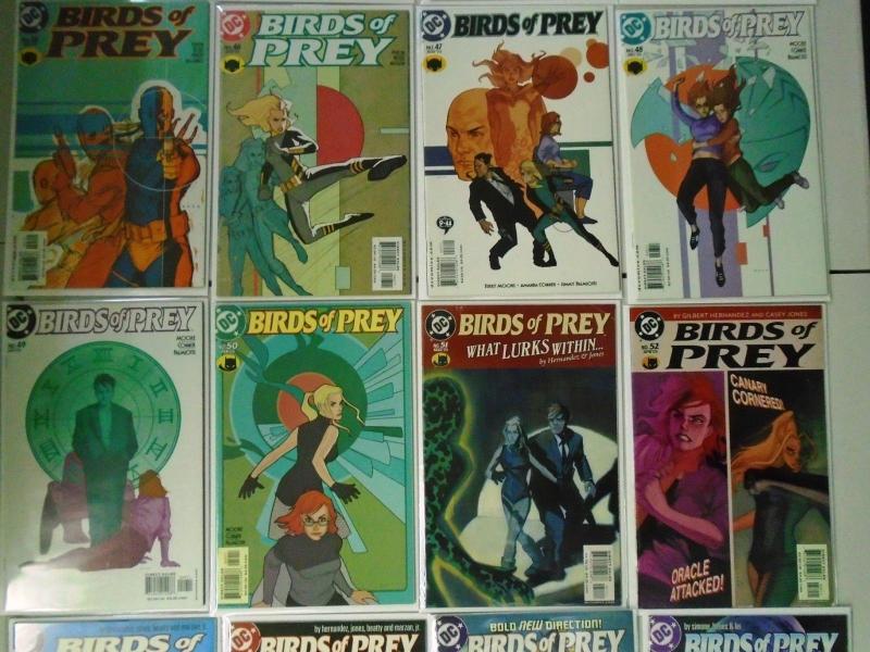 Birds of Prey lot from:#2-115 + Specials, 81 Different, 8.0 VF (1999-2006)