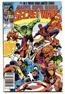 MARVEL SUPER HEROES SECRET WARS #1 Spider-Man Marvel comic VF/NM