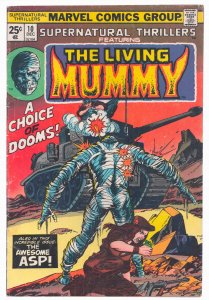 Supernatural Thrillers #10 (1974) The Living Mummy