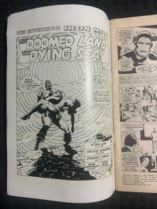 1981 THE INVINCIBLE IRON MAN Pocket/Digest #9 VG/FN 5.0 Johnny Craig Sub-Mariner
