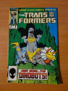 Transformers #8 Direct Market Edition ~ NEAR MINT NM ~ 1985 Marvel Comics