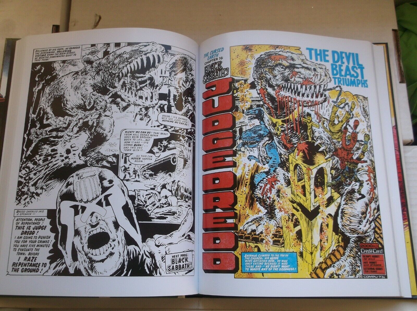 Rebellion Judge Dredd The Cursed Earth Uncensored 1st Printbrian Bolland International