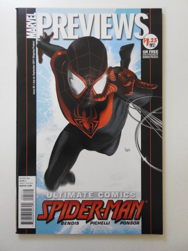 Marvel Previews #95 (2011) 1st Appearance of Miles Morales!! NM- Condition!!