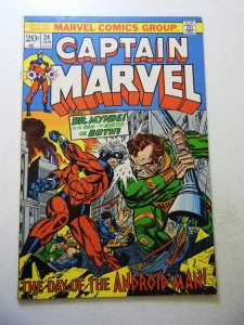 Captain Marvel #24 (1973) FN Condition stan bc