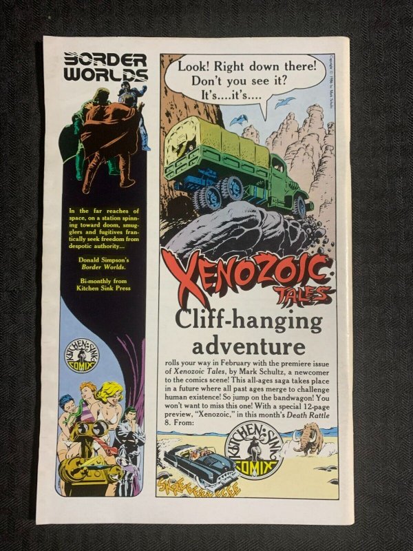 1987 AMAZING HEROES Comic Magazine #113 VG/FN 5.0 Gardner Fox / Justice Machine