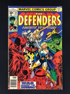 The Defenders #50 (1977) Keith Giffen Art