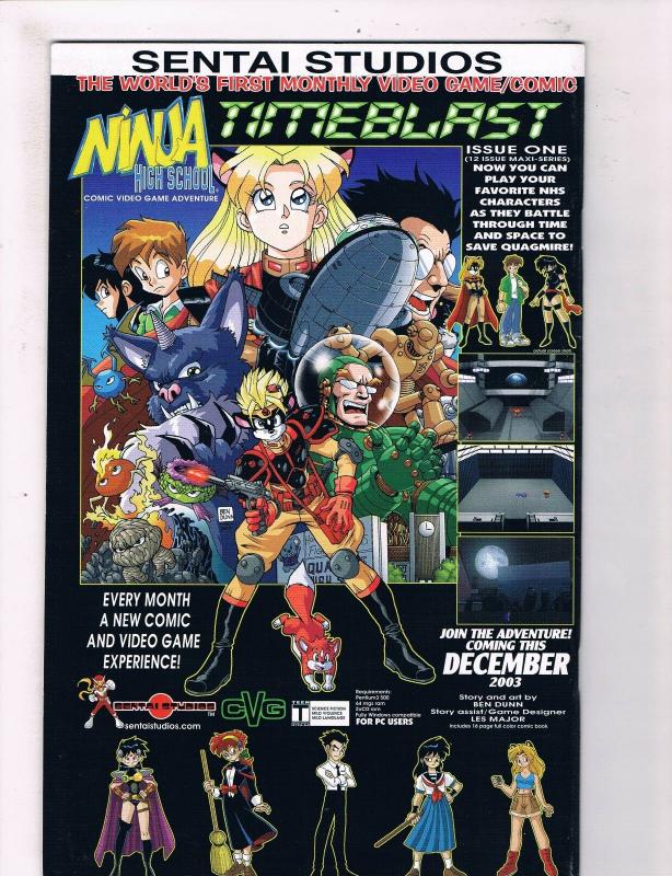 Ninja High School #1 FN 1st Print Sentai Studios Comic Book Prom DE1