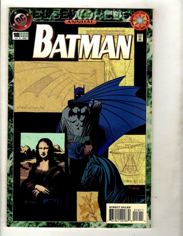 Lot Of 9 Batman DC Comics Special 1 + Annual 9 11 12 13 14 18 19 + # 0 Joker RM2