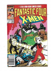 Fantastic Four vs. X-Men #3 Newsstand Edition (1987) sb3