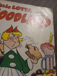 Harvey Comics Little Lotta in Foodland #1 silver age hits 1963 Richie rich dot