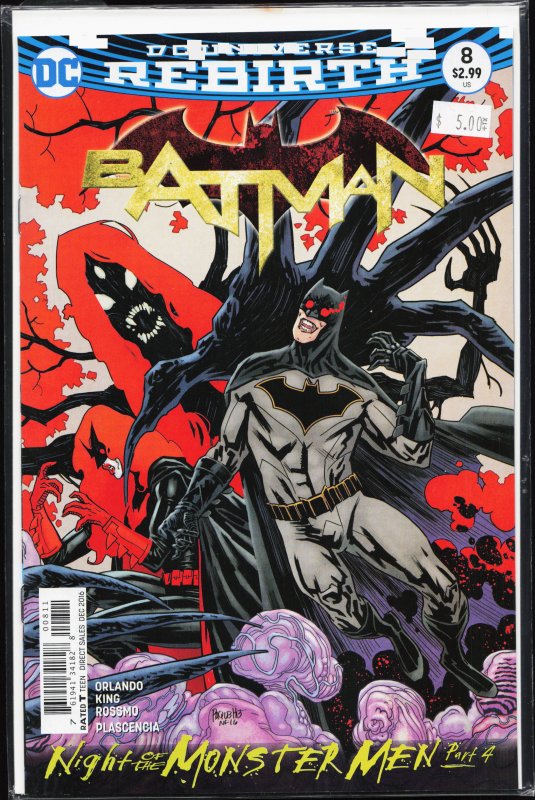 Batman #8 (2016) Batman