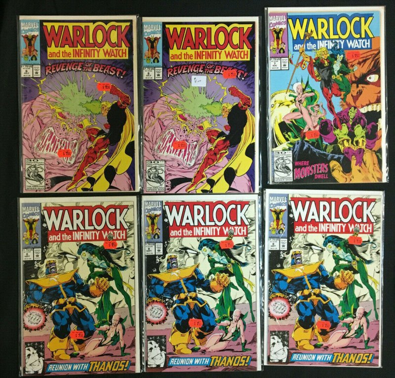WARLOCK 59 COMICS LOT  VF/NM