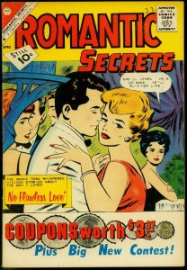 Romantic Secrets #32 1961- Charlton Romance comic- FN