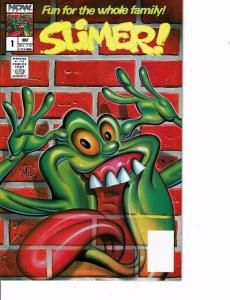 Lot Of 2 Comic Books Epic Sleeze Brothers #1 and Now Slimer #1  ON7