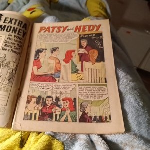 Patsy Walker and Hedy 38 Golden Age 1955 Atlas Marvel timely Comic good girl art