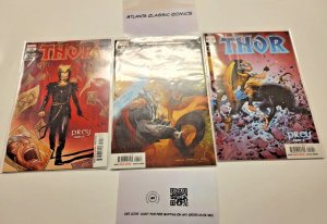 3 Marvel Comic Books Thor #10 11 12 23 SM4