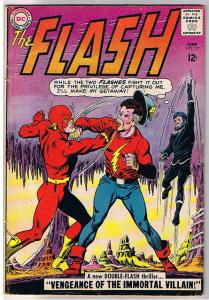 FLASH #137,  VG, Golden age Flash x-over, JSA, 1st Johnny Thunder,  1963