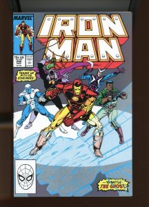 Iron Man #240 - Bob Layton Cover Art. (9.2) 1988