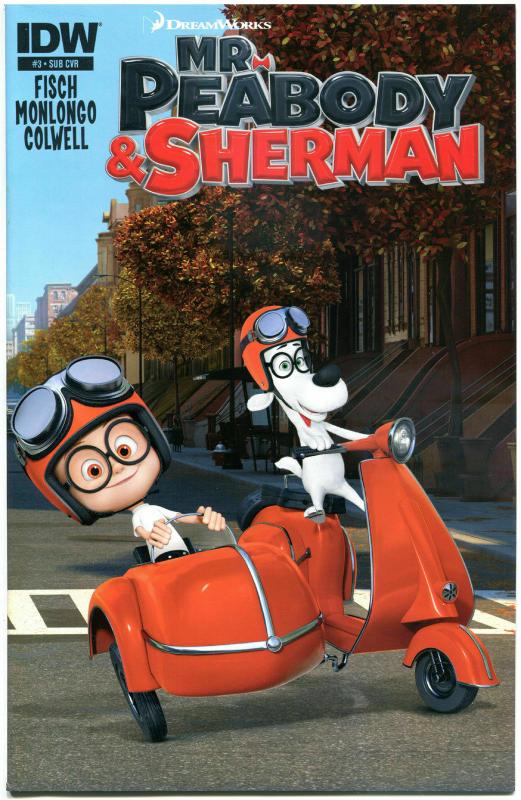 MR PEABODY & SHERMAN #3, NM, Dreamworks, Disney, Cartoon, 2013,  more in store