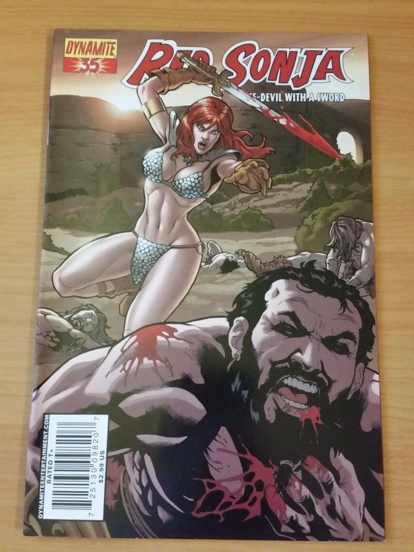 Red Sonja #35 Cover C ~ NEAR MINT NM ~ 2008 Dynamite Comics