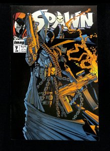 Spawn #7 1st Published Artwork by Randy Queen!