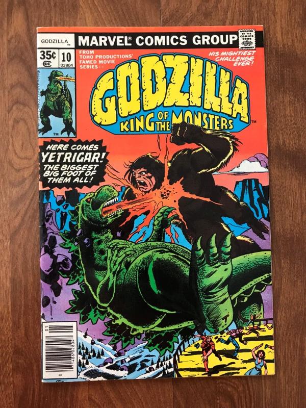 Godzilla: King of the Monsters #10 (Marvel; May, 1978) - VF