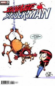 Savage Spiderman #1 Skottie Young Variant Marvel Comics 2022  