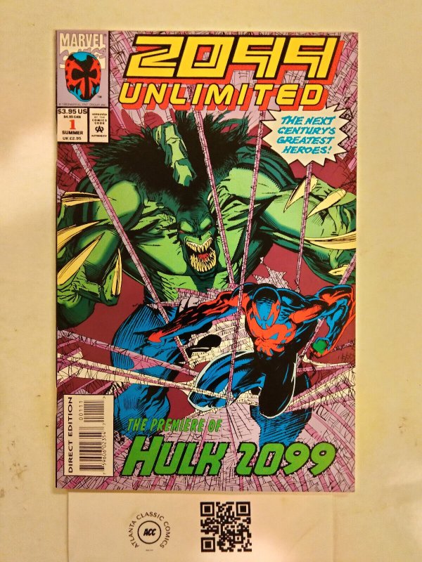 2099 Unlimited #1 NM Marvel Comic Book Avengers Thor Iron Man 2 HH13