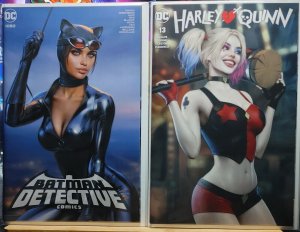 Detective Comics 1050 & Harley Quinn 13 Will Jack Trade Super Set (2022) {NM}