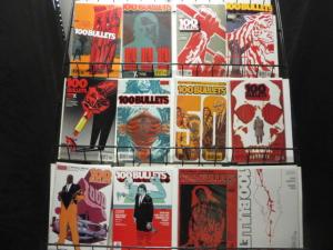 100 BULLETS (One Hundred Bullets) Lot of 45 VERTIGO DC Comics F-VF/+ AZZARELLO