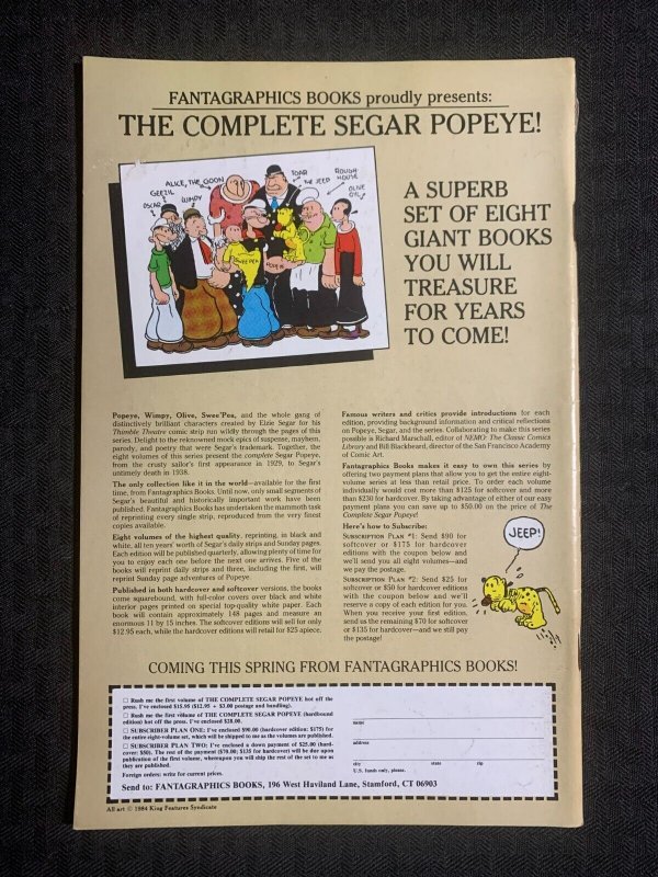 1984 AMAZING HEROES Comic Magazine #46 VG+ 4.5 Power Pack