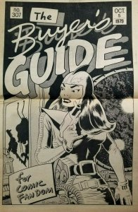Buyers Guide For Comic Fandom #307 Oct 1979 Alan Light - Brad Caslos Cover - EX