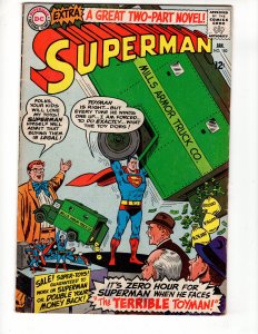 Superman #182  (1966) THE TERRIBLE TOYMAN! Silver Age DC Classic !!! / ID#697