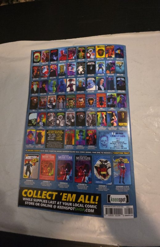 Mark Spears Monsters #8 Blind Bag Virgin Variant A10 2025 Horror