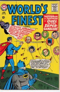 World's Finest Comics #150 (1965) Superman and Batman and Robin