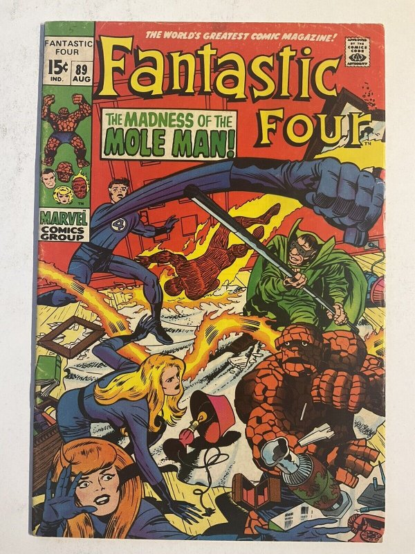 FANTASTIC FOUR 89 FN FINE 6.0 MARVEL