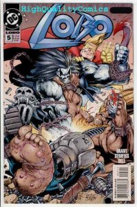 LOBO #5, NM+, Alan Grant, Val Semeiks, Czarnian, Frag, 1993, more Lobo in store