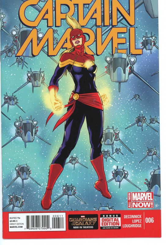 Captain Marvel #6  2014  9.0 (our highest grade)