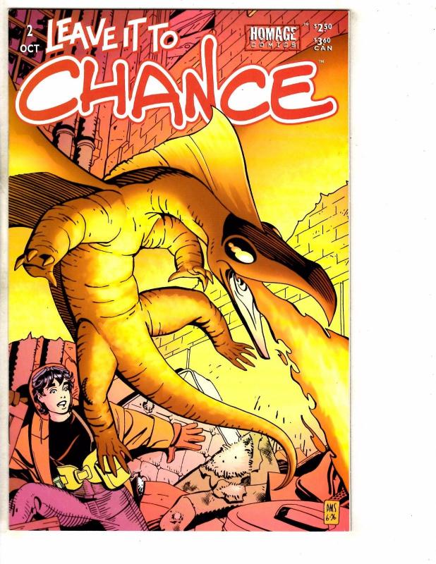 Lot Of 5 Leave It To Chance Image Homage Comic Books # 1 2 3 4 5 PP13