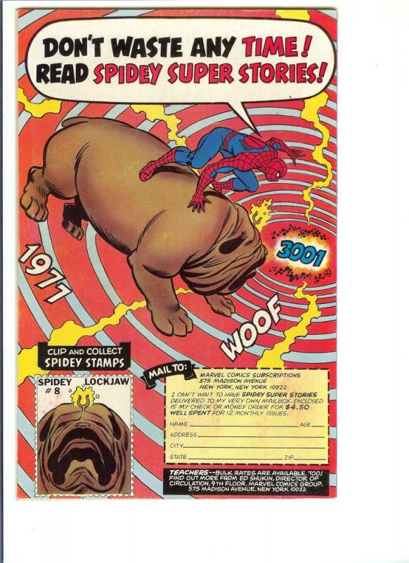 Spidey Super Stories #24 - Bronze Age - July, 1977 (VF+)