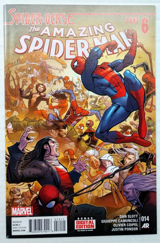 Amazing Spider-Man #14 (NM, 2015) 1ST APP WEB-SLINGER